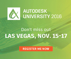 Autodesk University 2016 at Las Vegas Do not miss out