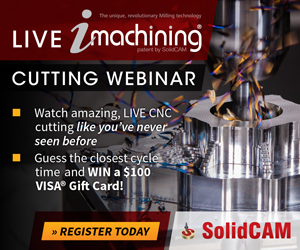 SolidCAM: LIVE CNC - Cutting Webinar