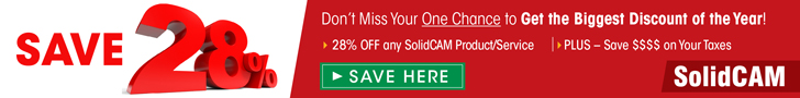 SolidCAM: SolidCAM Dec 2017 Campaign Save 28percent