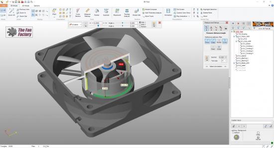 Because of how easy it is to use, the 3D-Tool viewer is a valuable tool for obtaining and passing on the information your company handles. 