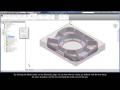 View InventorCAM iMachining Getting Started - 2D Example: Outside shape machining